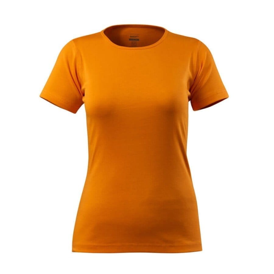 Dame T-shirt stærk orange